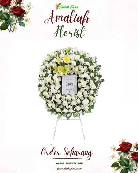 Krans Bunga Duka Tipo